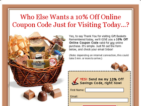 Gift Baskets Remembered