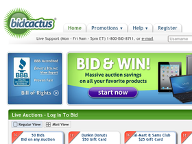 Bid Cactus