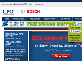 CPO Bosch Tools