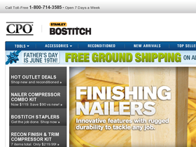 CPO Stanley Bostitch Tools