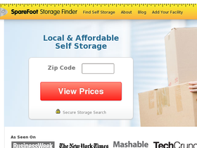 SpareFoot Storage Finder