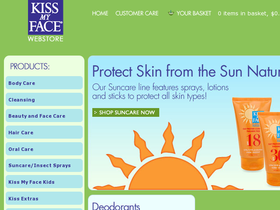Kiss My Face Webstore